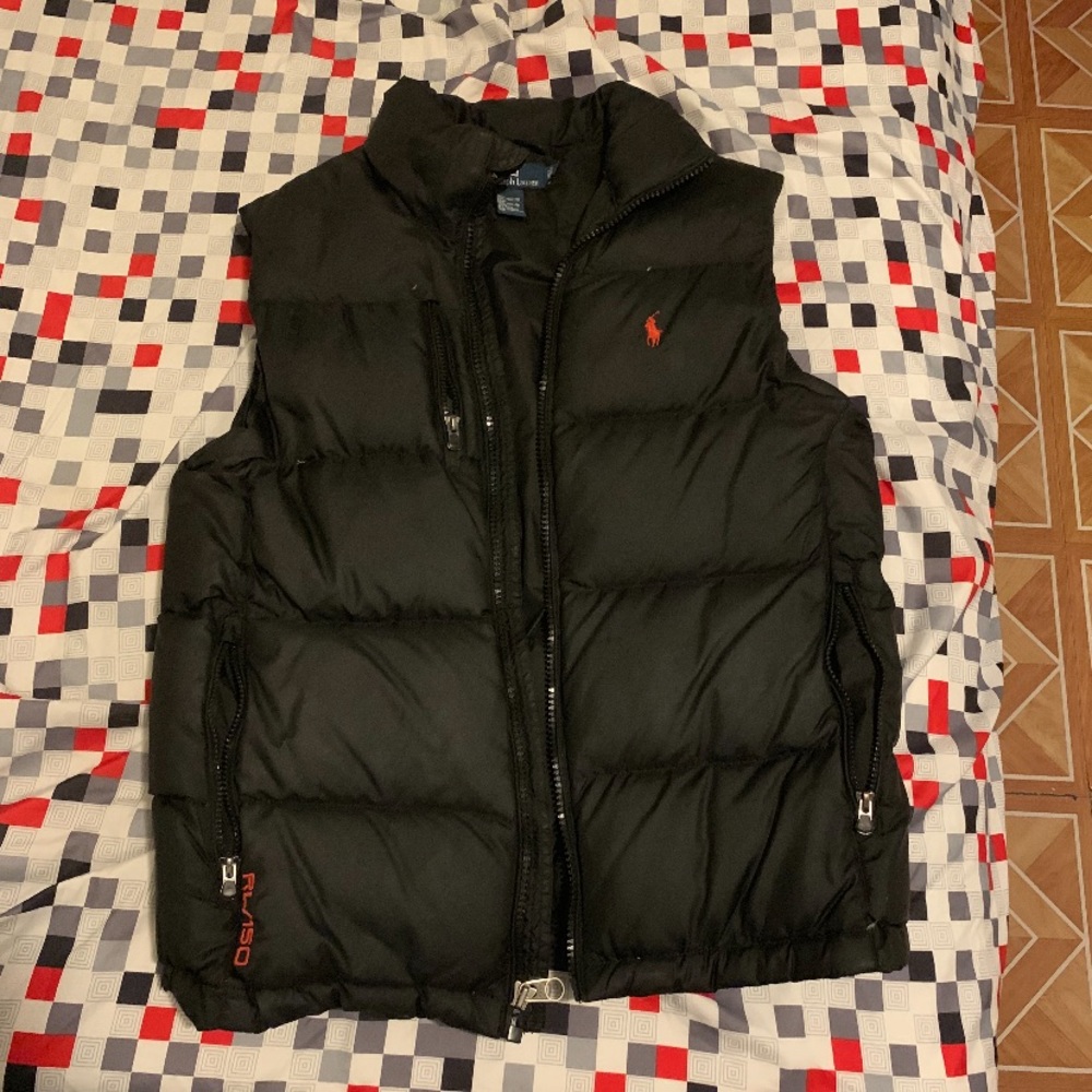 Black Ralph Lauren vest